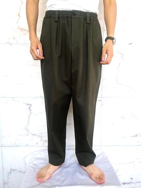 MARNI（マルニ）【CROPPED TROUSERS IN GREEN