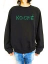 KOCH?iRVFjyEMBROIDERY SWEATSHIRT BLACKzN[lbN