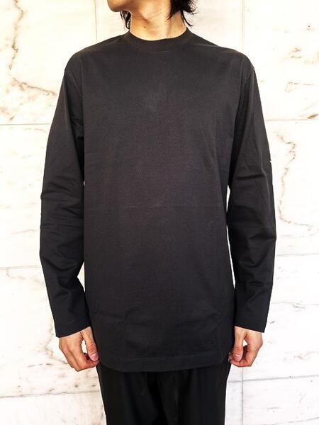 adidas Y-3（ワイ−スリー）【LS TEE】”Y-3”ロングスリーブティーシャツ★BLACK★