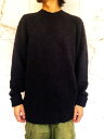 Maison Margiela（メゾン マルジェラ）【Oversized Piled Sweater】オーバーサイズド”パイルド”スウェット★BLACK★