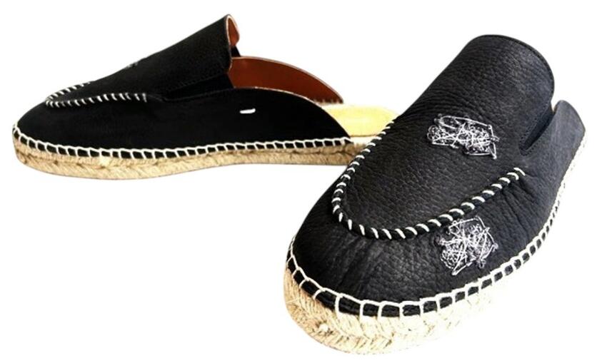 Maison Margiela�ʥ᥾�� �ޥ른����ˡ�Embroidered Espadrille Mule�ۥ���֥���������