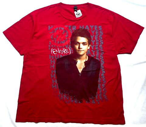 USED CLOTHES★2Fantastic SELECT★【HUNTER HAYES ENCORE TEE（ハンター ヘイズ アンコール ティー）】ショートスリーブTee☆RED★