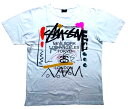 USED CLOTHES★2Fantastic SELECT★"OLD STUSSY””WORLD TOUR”ショートスリーブTee☆WHITE☆