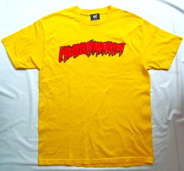 USED CLOTHES★2Fantastic SELECT★【HULKAMANIA】”WrestleMania 21”Tee☆YELLOW★のサムネイル