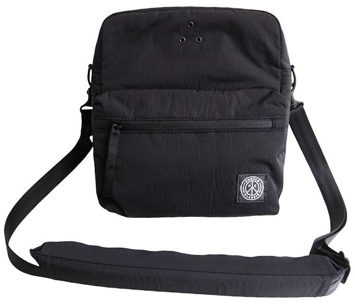 PORTER CLASSIC（ポータークラシック）【SHEEN NYLON NEWTON MINI SHOULDER BAG】シーン ナイロン ニュートン ミニ ショルダー バッグ★BLACK★