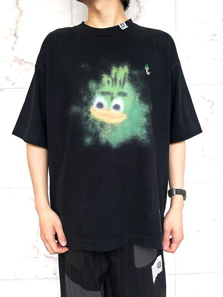 Rakuten - Maison MIHARA YASUHIRO（メゾン ミハラ ヤスヒロ）【Leon Printed T-shirt】レオン プリント ティーシャツ★BLACK★