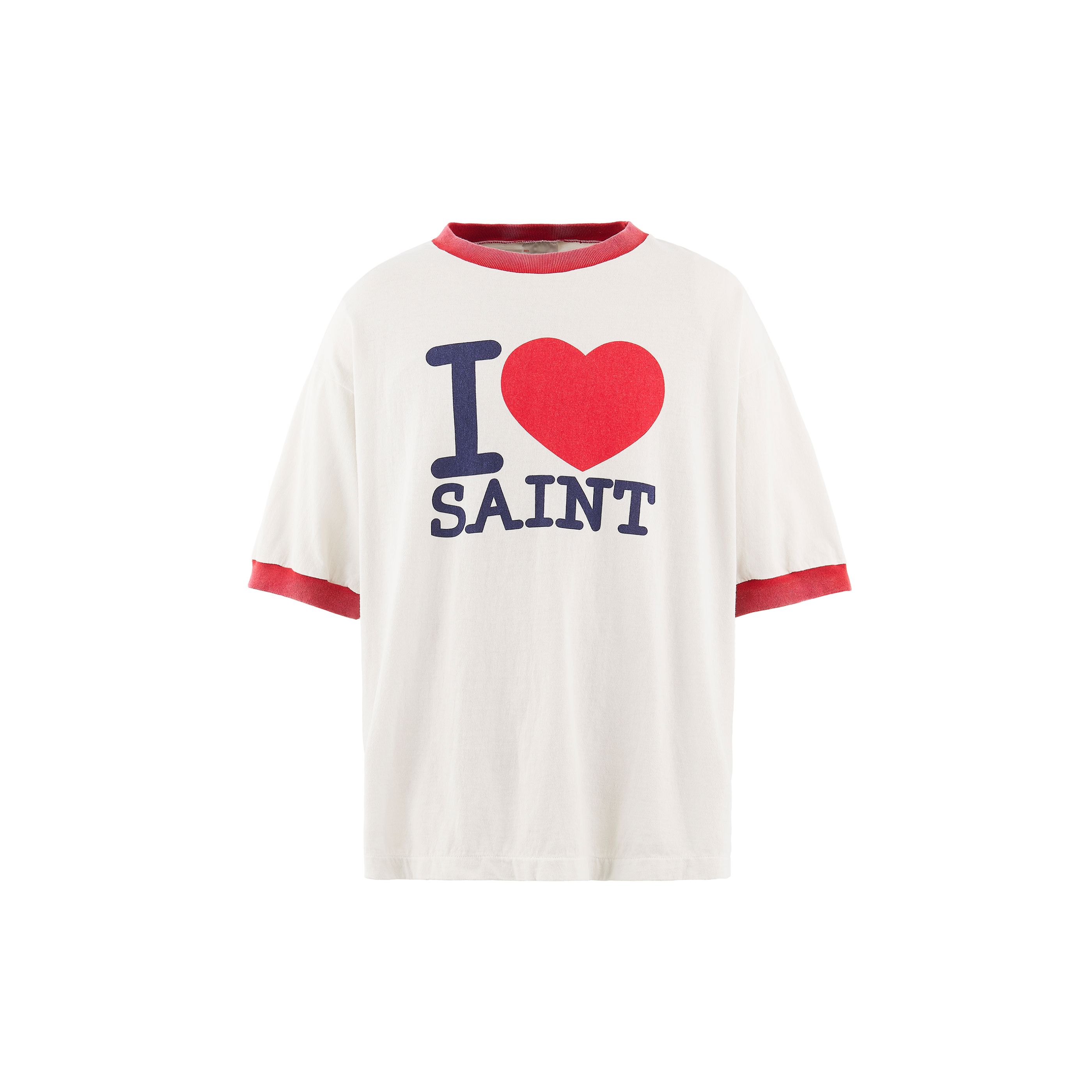 Rakuten - SAINT Mxxxxxx(セント マイケル)【SM-MK8-0000-018】SS T-SHIRT/I LOVE SAINT/WHITE