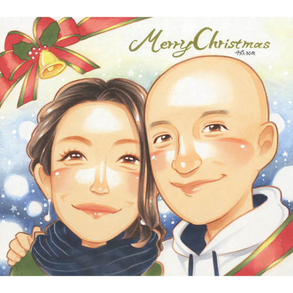 似顔絵のプレゼント 季節のイベント 転職 定年 古希 米寿 結婚記念日 お祝い 母の日 誕生日 金婚 敬老の日 大人数 クリスマス 喜寿 退職 写真から似顔絵 ...