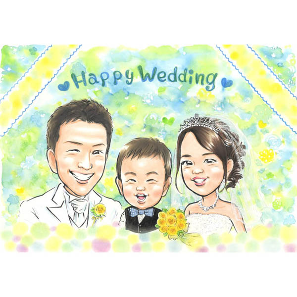 結婚式ウエルカムボード プレゼント 結婚式 プレゼントやお祝いにぴったりの似顔絵。お写真から似顔絵を制作します。 ぽん太 似顔絵 プレゼント お祝い 還暦 古希 喜寿 傘寿 米寿 卒寿 長寿 結婚祝い 結婚記念日 退職 送別 卒業 卒部 大人数 おすすめ 感謝 人気 喜ばれる