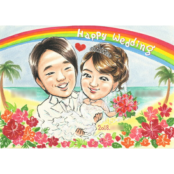 おしゃれな似顔絵プレゼント 結婚するお二人にぴったりのオーダーメイドギフトとして人気 カップルに喜ばれる似顔絵ギフト かわいいオリジナルプレゼント サプライズな似顔絵の贈り物 結婚祝いにおすすめの人気アイテム 写真からつくる似顔絵は特別なプレゼント