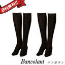 ボンボラン 段階圧縮ハイソックス(男女共用)2足組 サミットインターナショナル 着圧ソックス 夜用 寝るとき 送料無料