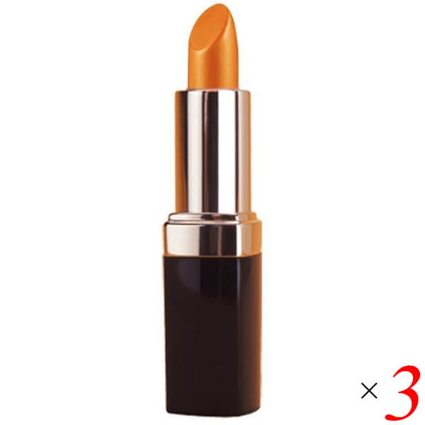 口紅 リップ オレンジ リマナチュラル ピュアリップスティック・オランジュ O-293 3.4g 3個セット 送料..
