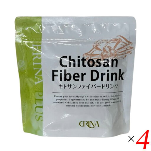 【マラソン限定!100円クーポン!ポイント2倍!】ERINA エリナ キトサンファイバードリンク 200g 4本セット 不溶性 食物繊維 白インゲン豆 ダイエット 【マラソン限定!100円クーポン!ポイント2倍!】ERINA エリナ キトサンファイバードリンク 200g 4本セット 不溶性 食物繊維 白インゲン豆 ダイエット
