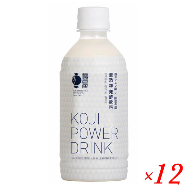 【お買い物マラソン！ポイント6倍！】福光屋 KOJI POWER DRINK 350g 12個セット サウナ スポーツ ドリンク