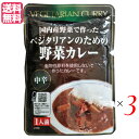 【8/15(金)限定!楽天カード利用でポイント8倍!】カレー ベジタリアン ビーガン ベジタリアンのための野菜カレー 200g 中辛 3個セット 桜井食品 送料無料