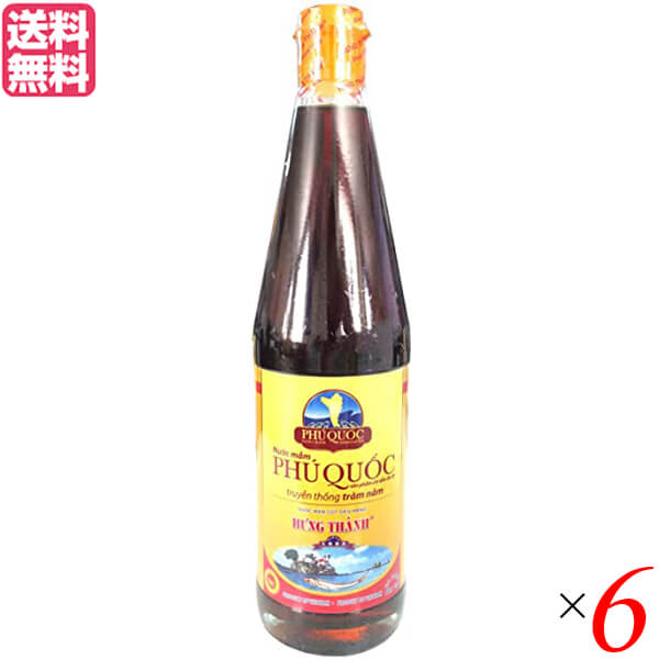 ニョクマム 調味料 ベトナム フンタン ニョクマム 650ml 6本セット ヌックナム ヌェクナム 送料無料