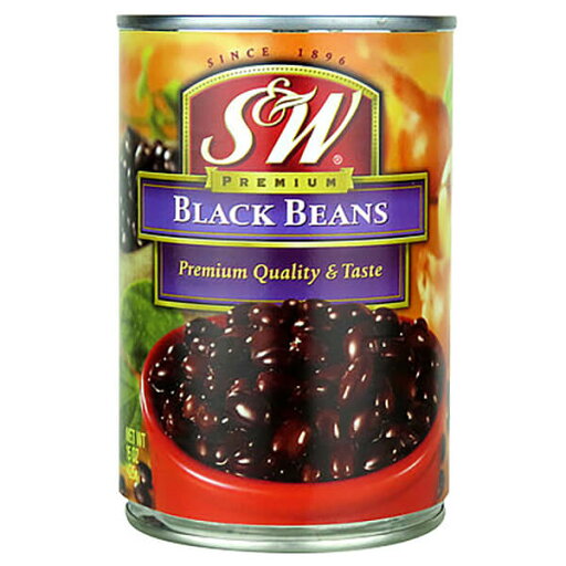 黒豆 缶詰 ブラックビーンズ S&W ブラックビーンズ 425g 黒豆 缶詰 ブラックビーンズ S&W ブラックビーンズ 425g