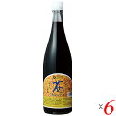 醤油 しょう油 瓶 オーサワの茜醤油 720ml 6本セット 送料無料