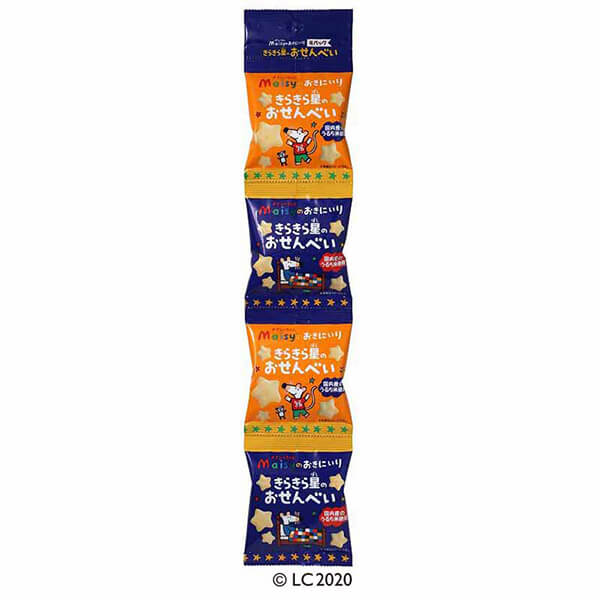 【BF限定!100円クーポン!学割2倍!】お菓子 子供 1歳 メイシーちゃんのおきにいり きらきら星のおせんべい 8g×4 創健社 送料無料