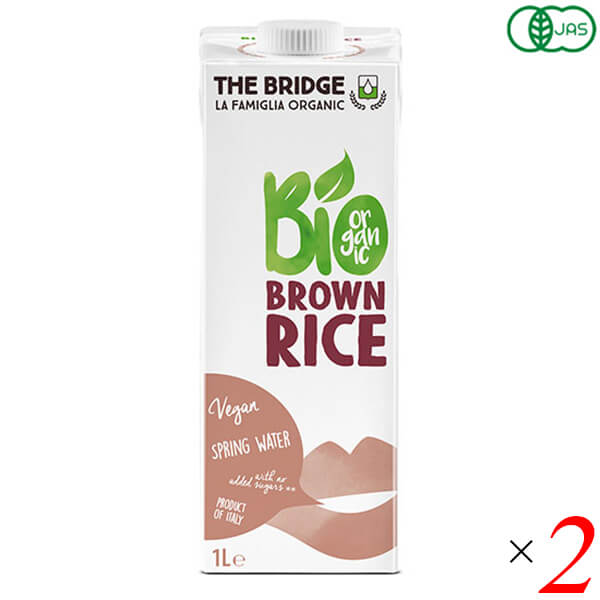 楽天通販フレンズライスミルク 玄米 お米 ブリッジ オーツドリンク ブラウンライス 1000ml 2本セット