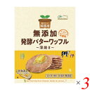 【4/15(月)限定！楽天カードでポイント6倍！】ワッフル バターワッフル 焼き菓子 ノースカラーズ 純国産バターワッフル 8枚 3個セット