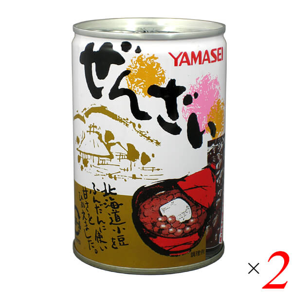 【お買い物マラソン！ポイント6倍！】ぜんざい レトルト 缶詰 山清 ぜんざい甘味亭 470g 2個セット