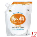 塩 天然塩 天日 海の精 やきしお(スタンドパック)540g 12個セット 送料無料