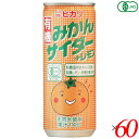 【7/27(日)限定!エントリーでポイント2倍!】ヒカリ 有機みかんサイダー+レモン 250ml 60本セット サイダー 国産 オーガニック