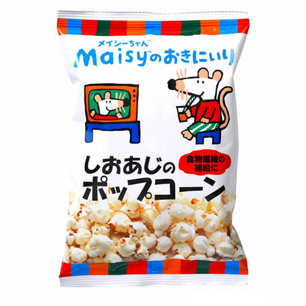 創健社 メイシーちゃんのおきにいり しおあじのポップコーン 30g 塩味 にがり 粗塩