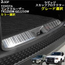 ランクル250 カスタム パーツ R6.4~ ランドクルーザー 250 TRJ250W GDJ250W 【 グレード &カラー 選択 】ラゲッジ スカッフプレート プロテクター カバー ランクル250