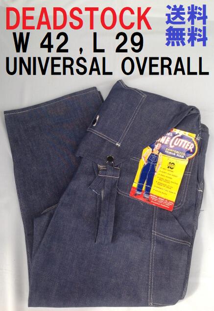 オーバーオール UNIVERSAL OVERALL ビンテージ ヴィンテージ デッドストック USA アメリカ VINTAGE DEADSTOCK デニム DENIM STONE CUTTER 100%コットン 80's 80年代 アメリカ古着 未使用品