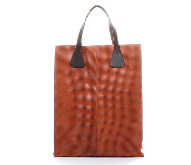 TUSTING タスティング 【正規取扱店】バーフォードトートバッグロング（エンボス加工）　Barford-COGNAC(Embossed)