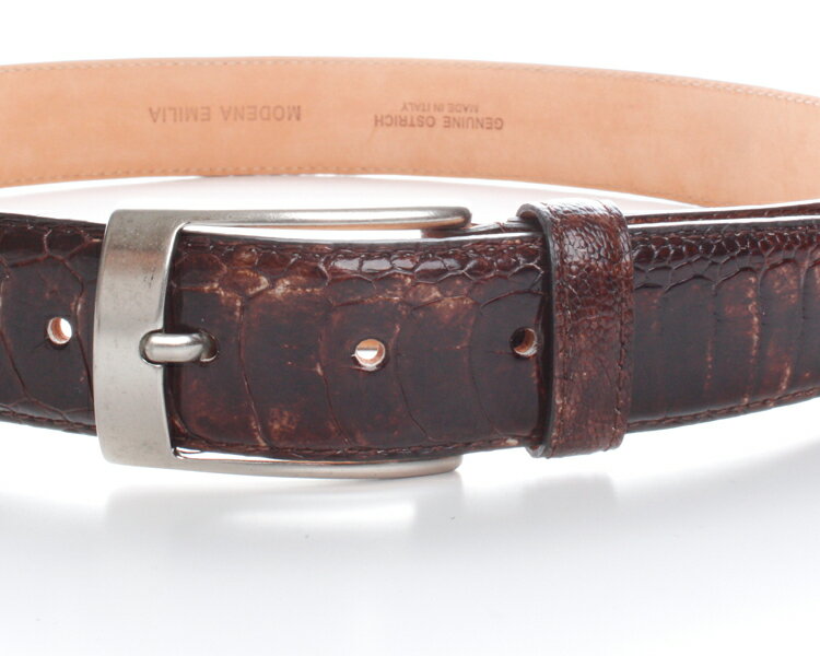 MODENA EMILIA（モデナ・エミリア）ベルト　正規取扱店　ARTC367-OSTRICHLEG-MORO