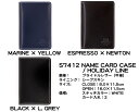 Whitehouse Cox （ホワイトハウスコックス）　正規取扱店　ネームカードケース　ホリデーライン　S7412 NAME CARD CASE Holiday Line