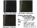 Whitehouse Cox （ホワイトハウスコックス）正規取扱店 コインケース付き二つ折りウォレット ホリデーライン S7532 COIN WALLET Holiday Line