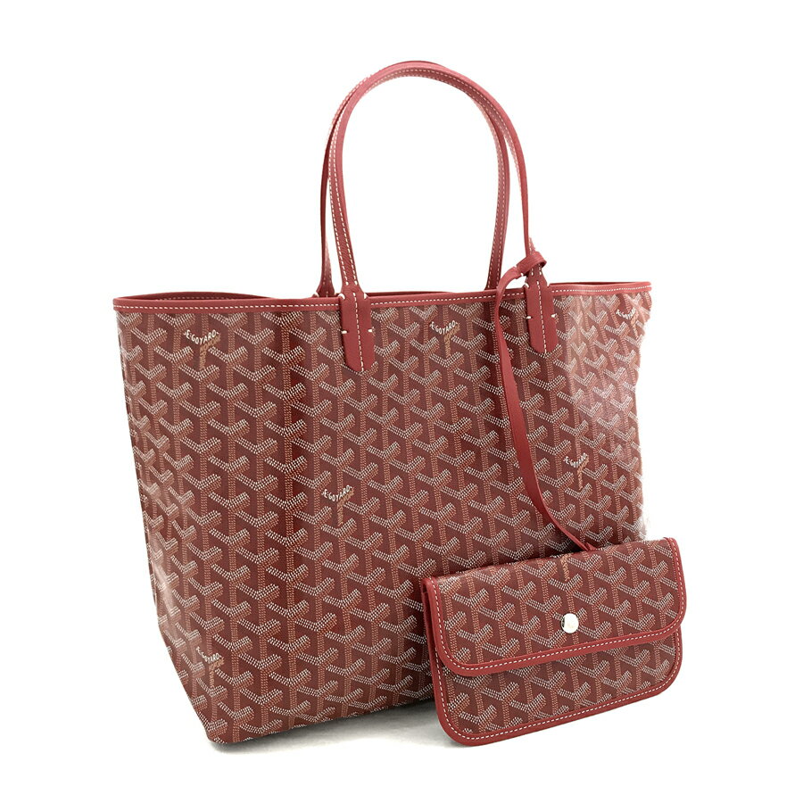 超激安 ゴヤール Goyard バッグ トートバッグ サンルイ Saint Louis Pm コーティングキャンバス レザー レッド ルージュ Rouge Chancen International 超激安 ゴヤール Goyard バッグ トートバッグ サンルイ Saint Louis Pm コーティングキャンバス レザー レッド ルージュ Rouge Chancen International