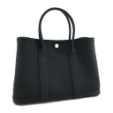 ★エルメス HERMES★ ハンドバッグ トートバッグ ガーデン パーティー TPM Garden Party ネゴンダ Negonda ブラック ノワール Noir シルバー金具 希少 レア