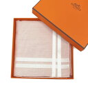 エルメス HERMES ハンカチーフ ハンカチ 《 エルメス・パリ 》 ピンク コットン100％ ローズクレール ROSE CLAIR handkerchief H068500G 09 レディース ギフト ラッピング 新品