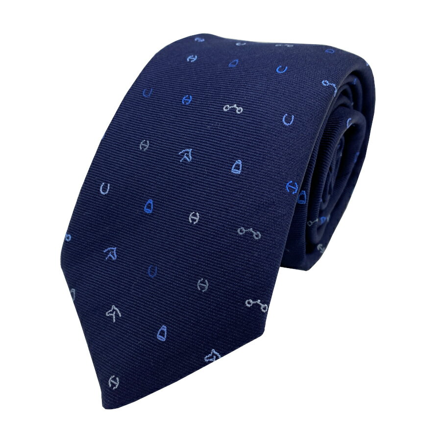 楽天Brand Selection STAGE【新品】 エルメス HERMES ネクタイ シルクツイルタイ7cm《 トゥティ・フルッティ・エケストル 》MARINE / BLEU 青 紺 ブルー ネイビー プレゼント ギフト メンズ 男性 H339362T 02