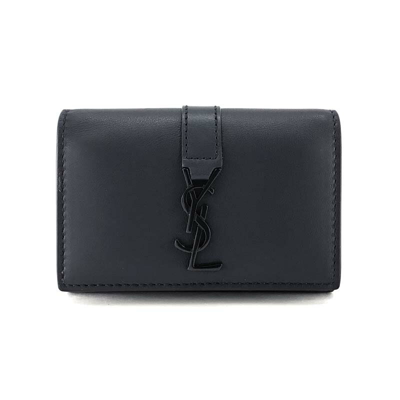 【楽天市場】サンローランパリ キーケース SAINT LAURENT PARIS 6連 キーホルダー YSL LINE レザー ディープマリン