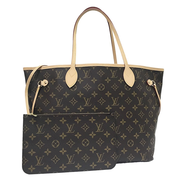 ルイヴィトン ネヴァーフル バッグ レディース ルイヴィトン バッグ LOUIS VUITTON トートバッグ ネヴァーフル MM モノグラム ベージュ M40995 新品