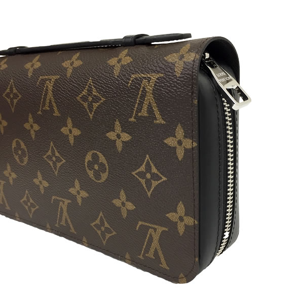 【楽天市場】ルイヴィトン 長財布 LOUIS VUITTON ラウンドファスナー ジッピーXL モノグラム マカサー M61506【ルイ