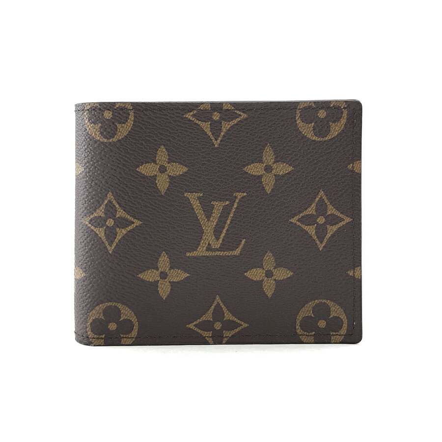 ルイヴィトン 二つ折り財布（男性向け） ルイヴィトン 財布 LOUIS VUITTON 二つ折り財布 ポルトフォイユ マルコ モノグラム M62288【ルイ・ヴィトン ヴィトン BOX 保存袋 紙袋付 新品】