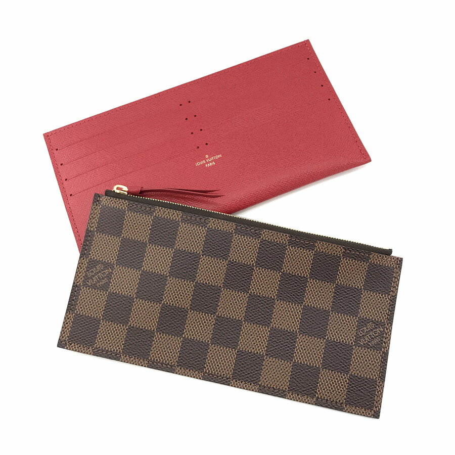 【楽天市場】ルイヴィトン LOUIS VUITTON 長財布 ショルダーバッグ クラッチバッグ ポシェット フェリーチェ ダミエ エベヌ