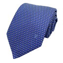 【新品】ルイヴィトン LOUIS VUITTON ネクタイ タイ クラヴァット ダイヤモンドブイ8CM ロゴ イニシャル 幾何学 模様 マリーヌ ブルー 青 ギフト プレゼント メンズ 男性 M71200