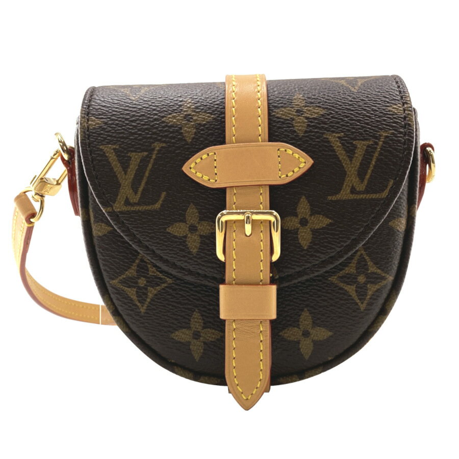 ルイヴィトン バッグ モノグラム（レディース） 【新品】ルイヴィトン ショルダーバッグ Louis Vuitton モノグラム ミクロ・シャンティイ M46643 レディース ブラウン 茶