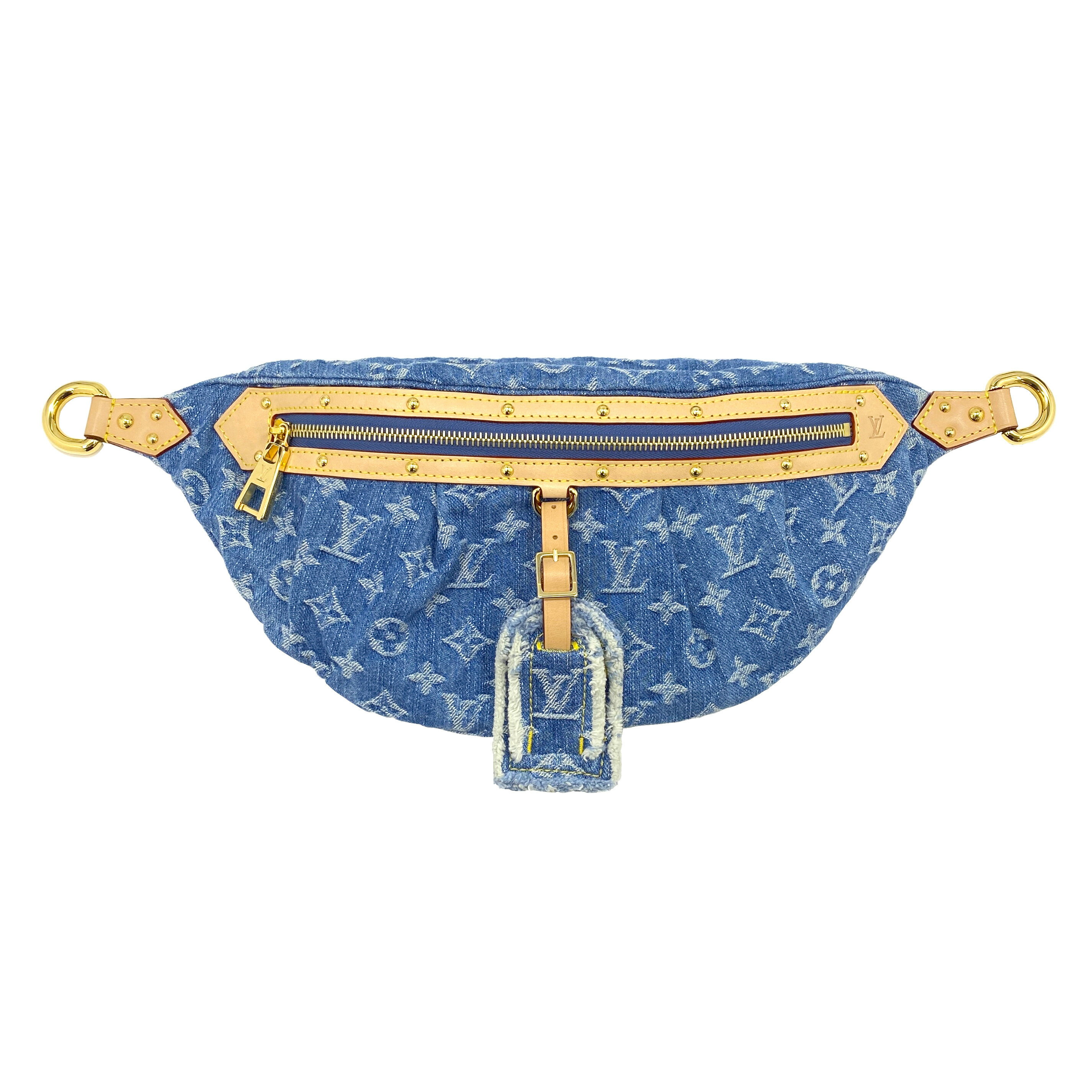 超レア限定商品 日本直営店在庫なし【新品】ルイヴィトン LOUIS VUITTON 新作 LV リミックス ハイ・ライズ モノグラムデニム ブルーデニム ショルダーバッグ ボディバッグ 斜め掛け 肩掛け M46837のサムネイル