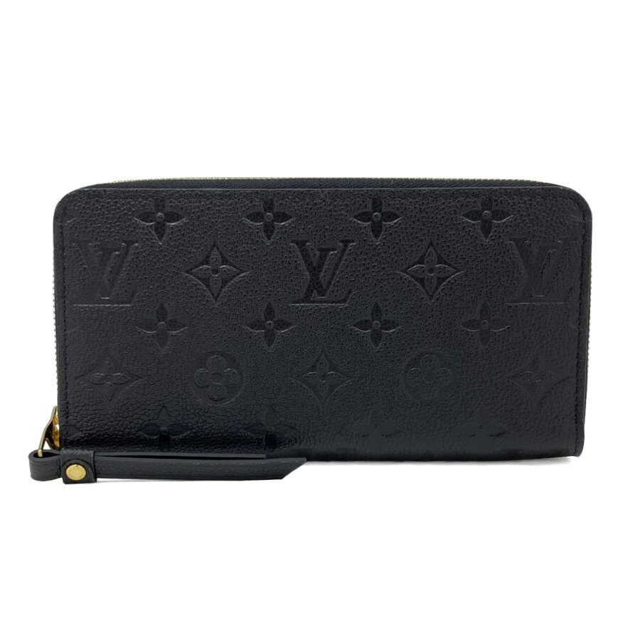 ルイヴィトン 長財布（レディース） ルイヴィトン LOUIS VUITTON 長財布 財布 ラウンドファスナー ジッピー ウォレット モノグラム アンプラント ノワール M61864 新品