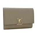 【新品】ルイヴィトン LOUIS VUITTON 財布 三つ折り《 ポルトフォイユ・カプシーヌ コンパクト 》コンパクト ミニ ガレ ベージュ グレージュ LV ロゴ M62159 新作 ギフト 贈り物(4)