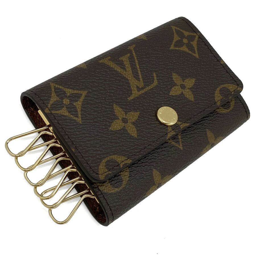 Louis Vuitton ルイヴィトン キーケース 鍵入れ 6連 ミュルティクレ 6 モノグラム ...